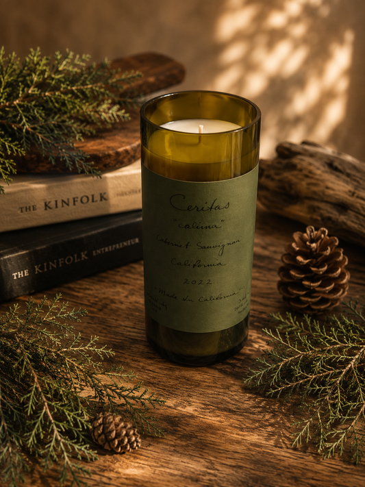 Teakwood | 7-8 Inch Candle
