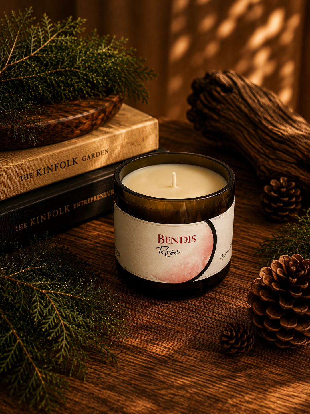 Teakwood | 3-5 Inch Candle